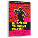 Ike & Tina Turner 1968 Concert Poster – Vintage Psychedelic Art