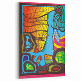 Jefferson Airplane 1967 Psychedelic Concert Poster - Fillmore