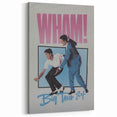 WHAM! Big Tour 1984 Concert Poster - Retro Pop Art