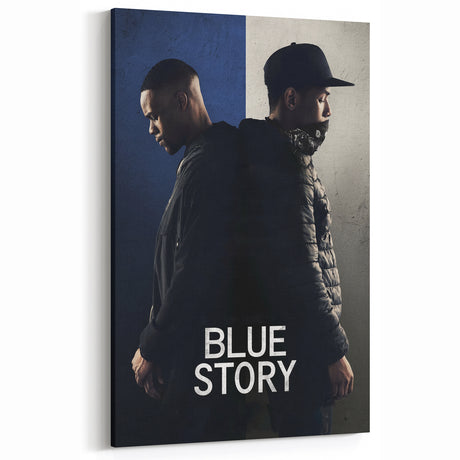 2010s Movie Poster Art - Blue Story Retro Vintage Film Print