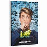 2010s Movie Poster Art - Blurt! Retro Vintage Film Print