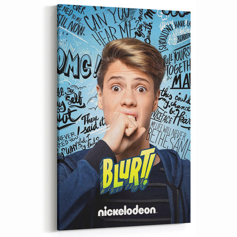 2010s Movie Poster Art - Blurt! Retro Vintage Film Print