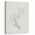 Vintage Botanical Art Prints – Black and White Branch Illustration