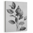 Vintage Botanical Art Prints: Monochrome Leaves