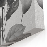 Vintage Botanical Art Prints: Monochrome Leaves