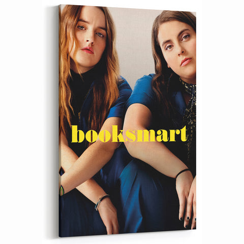 2010s Movie Poster Art - Booksmart Retro Vintage Film Print