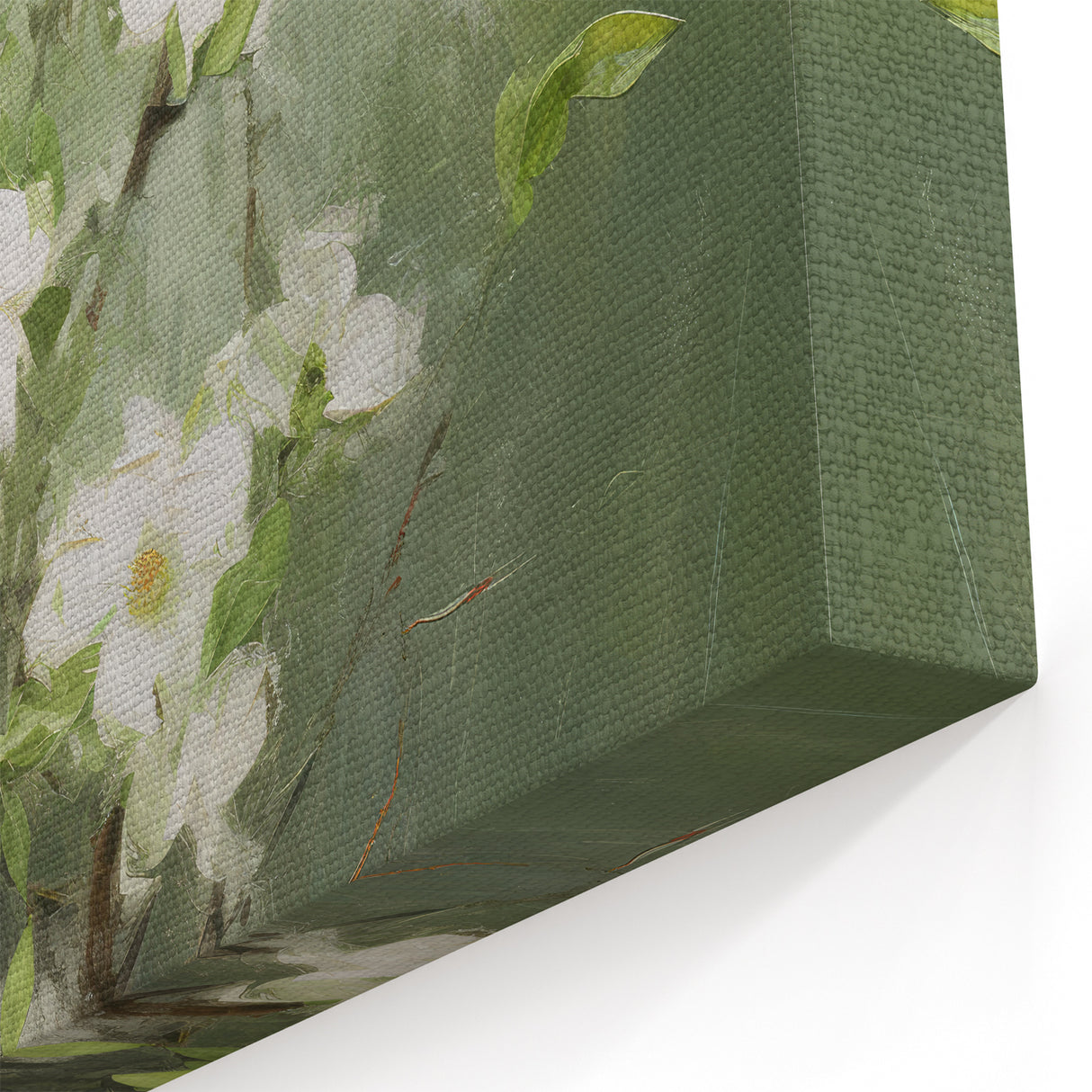 Vintage Botanical Art Prints: White Blossoms in Spring