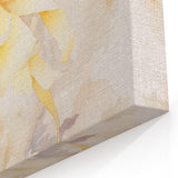 Vintage Botanical Art Prints: Soft Yellow Blossom