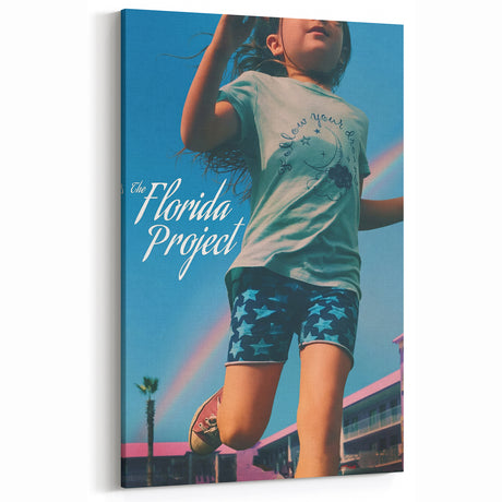 Classic 2010s Movie Poster Art – Vintage The Florida Project Print