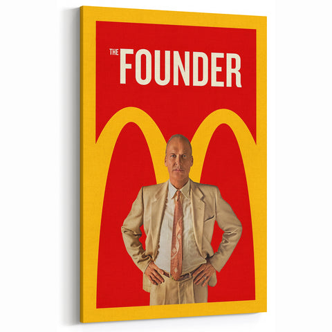Classic 2010s Movie Poster Art – Vintage The Founder Print