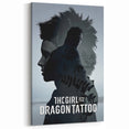 Classic 2010s Movie Poster Art – Vintage The Girl with the Dragon Tattoo Print