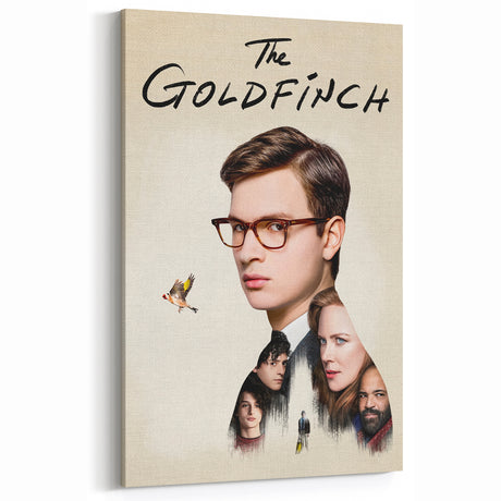 2010s Movie Poster Art – The Goldfinch Vintage Film Wall Print