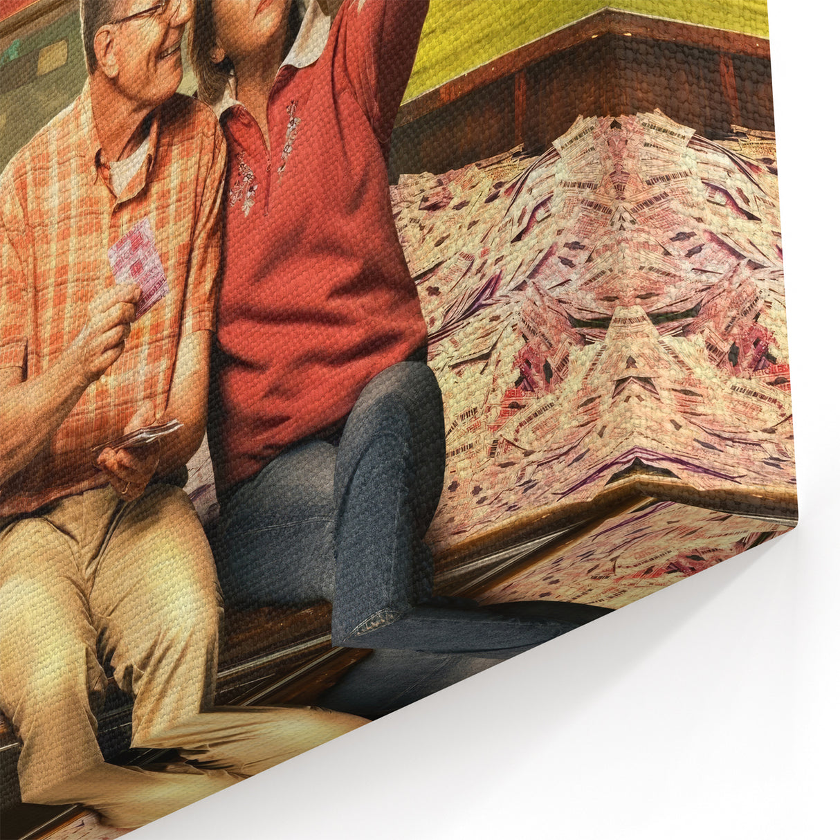 2020s Vintage Movie Poster – Jerry & Marge Go Large Retro Film Art
