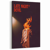 2020s Vintage Movie Poster – Late Night with the Devil Retro Print