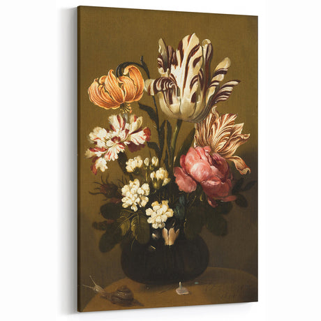 Vintage Botanical Art Prints - Antique Floral Bouquet Wall Decor