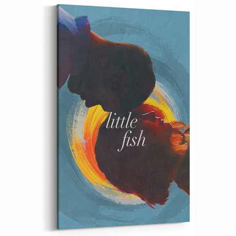 2020s Vintage Movie Poster – Little Fish Retro Film Art Print