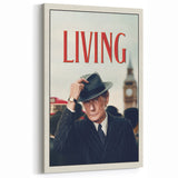 2020s Vintage Movie Poster – Living Retro Film Art Collectible Print