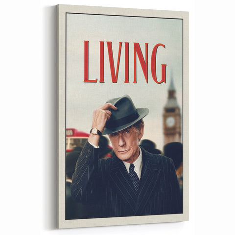 2020s Vintage Movie Poster – Living Retro Film Art Collectible Print