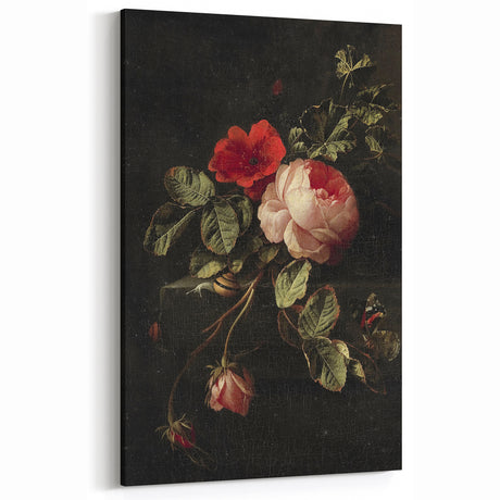 Vintage Botanical Art Prints - Elegant Floral Bouquet Wall Decor