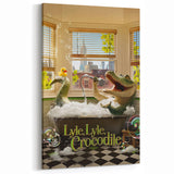 2020s Vintage Movie Poster – Lyle, Lyle, Crocodile Retro Film Art