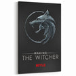 2020s Vintage Movie Poster – Making The Witcher Retro Film Art