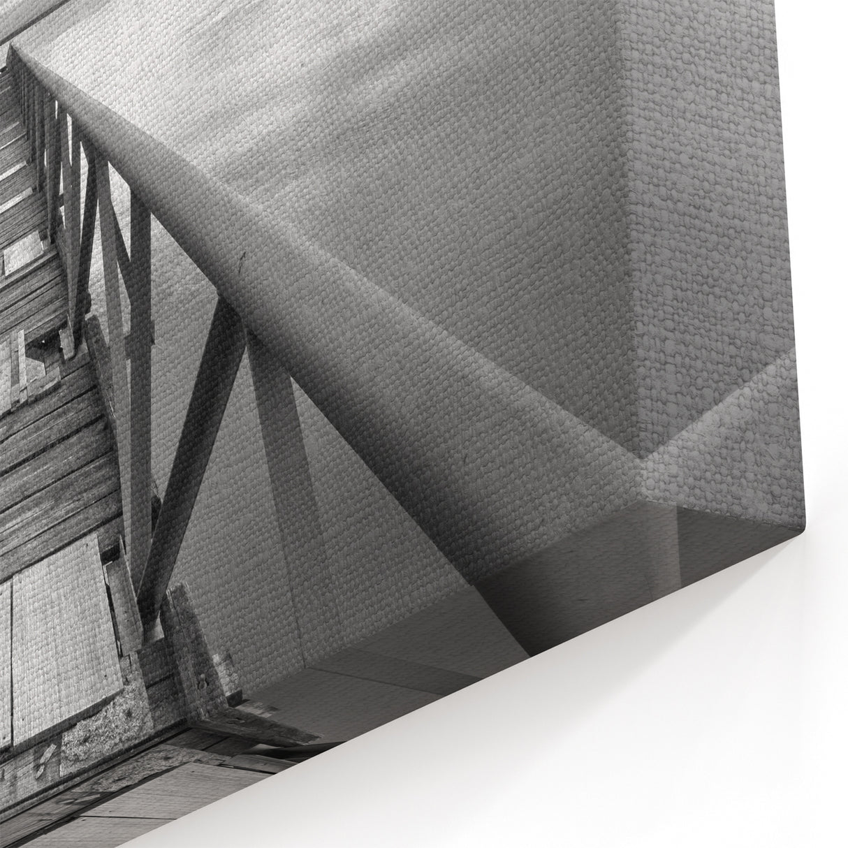 Black & White Fine Art Photography Wall Art – Pier Perspective