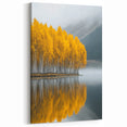 Golden Autumn Reflection – Forest & Landscape Art Prints