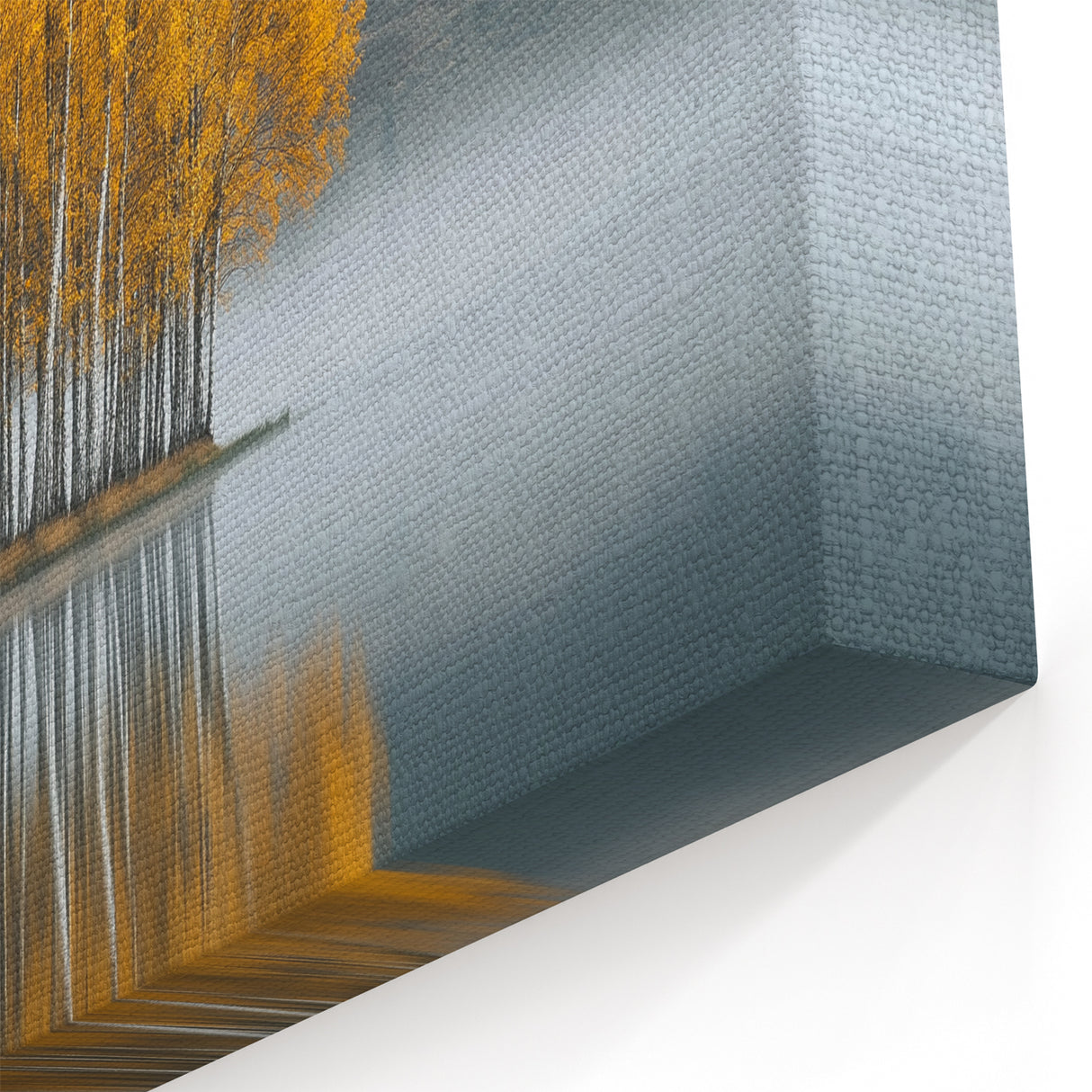 Golden Autumn Reflection – Forest & Landscape Art Prints