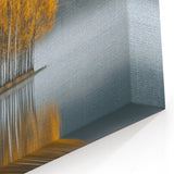 Golden Autumn Reflection – Forest & Landscape Art Prints