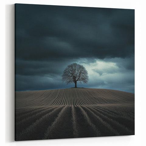 Dramatic Storm Tree – Moody Landscape & Nature Art Prints