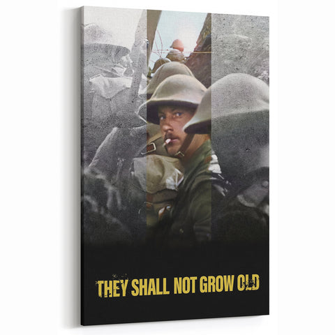 2010s Movie Poster Art - They Shall Not Grow Old Vintage Print