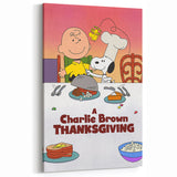 1970s Vintage Movie Poster – Classic 70s Film Art of A Charlie Brown Thanksgiving