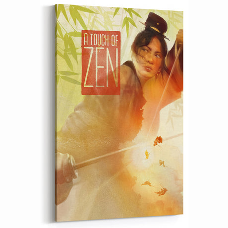 1970s Vintage Movie Poster – Classic 70s Film Art of A Touch of Zen