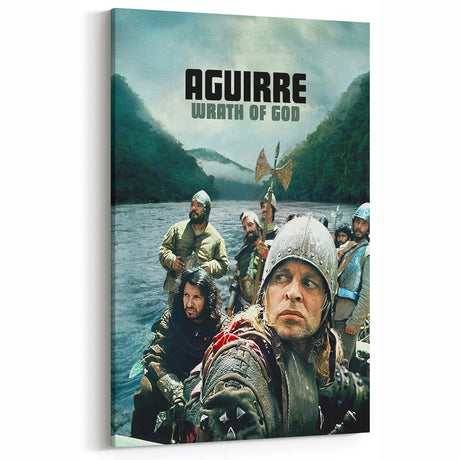 1970s Vintage Movie Poster – Classic 70s Film Art of Aguirre, Wrath of God