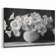 Monochrome Floral Elegance - Fine Art Photography Framed Prints