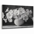 Monochrome Floral Elegance - Fine Art Photography Framed Prints