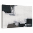 Earthen Harmony Abstracts - Black and White Wall Art