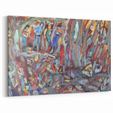 Large Abstract Wall Art – Bold Expressionist Modern Painting