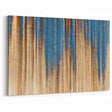 Elegant Moody Modern Wall Art – Abstract Blue & Beige Canvas Print