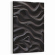 Moody Modern Wall Art – Contemporary Abstract Canvas in Gold & Teal