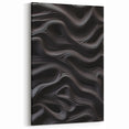 Moody Modern Wall Art – Contemporary Abstract Canvas in Gold & Teal