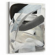 Moody Modern Wall Art – Contemporary Black & Gray Abstract Painting