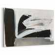 Large Abstract Wall Art – Monochrome Modern Painting in Gray & White