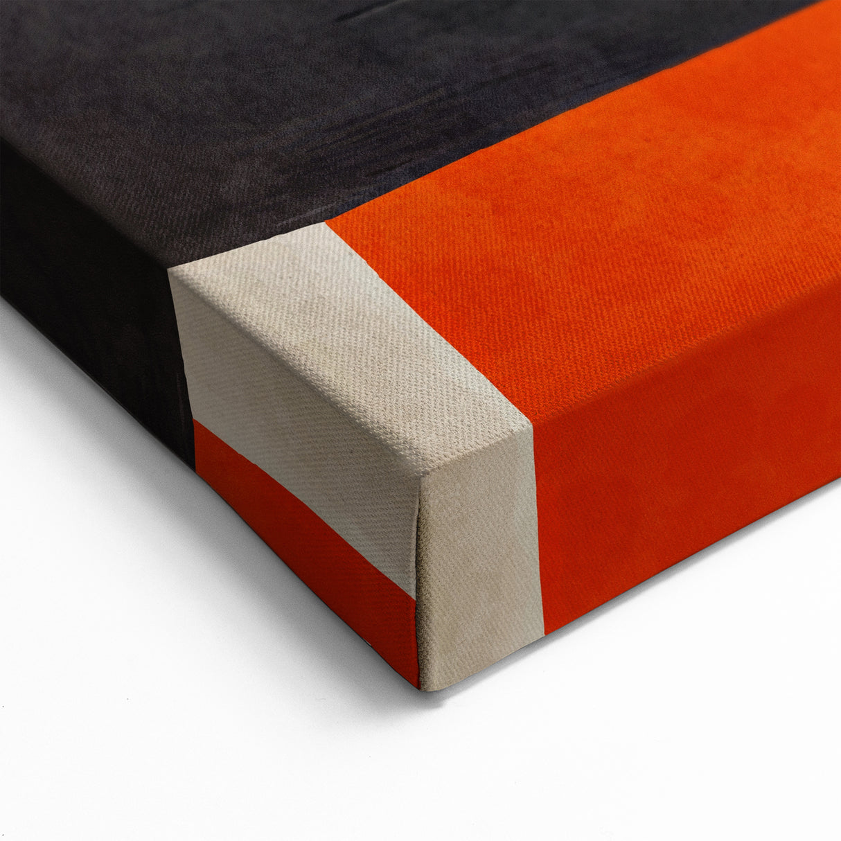 Moody Modern Wall Art – Abstract Geometric Canvas in Bold Colors