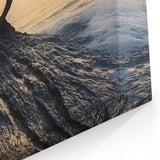 Dramatic Lone Tree at Sunset – Nature Art Print