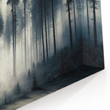 Mystical Forest in the Mist – Fine Art Photography Wall Print