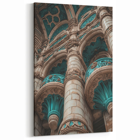 Ornate Architectural Elegance – Fine Art Photography Print