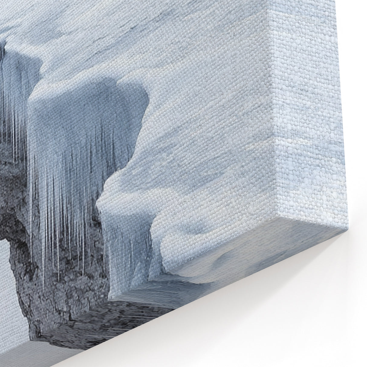 Frozen Serenity – Fine Art Photography of an Icy Cliff