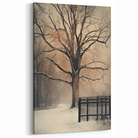 Winter’s Embrace – Fine Art Photography of a Snowy Landscape