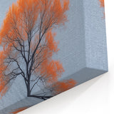 Winter Serenity – Orange Tree Landscape Art Prints & Nature Wall Art